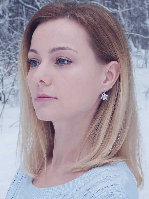 Ice Flower Earring