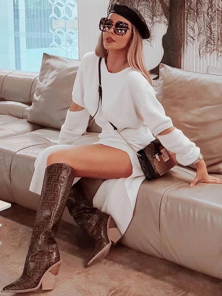 Elbow Flasher Knitted Suit