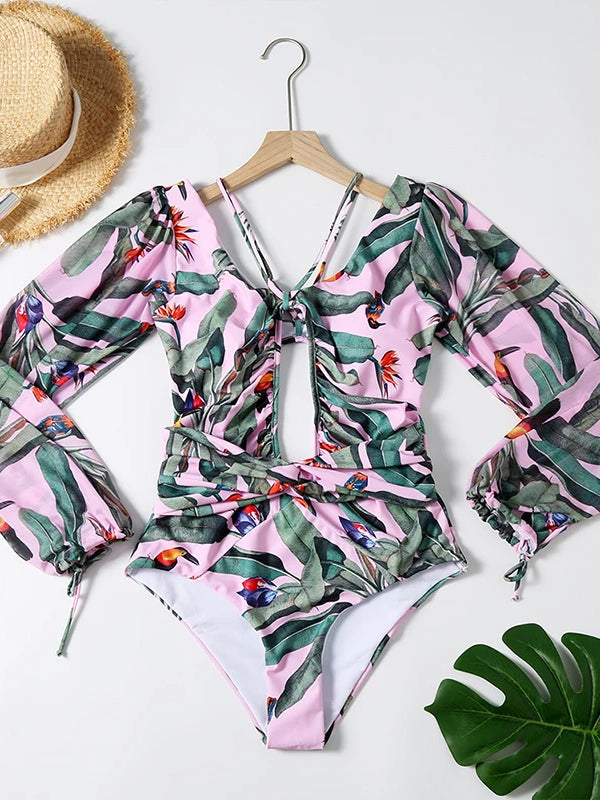 Tropical Pink Swimsuit
