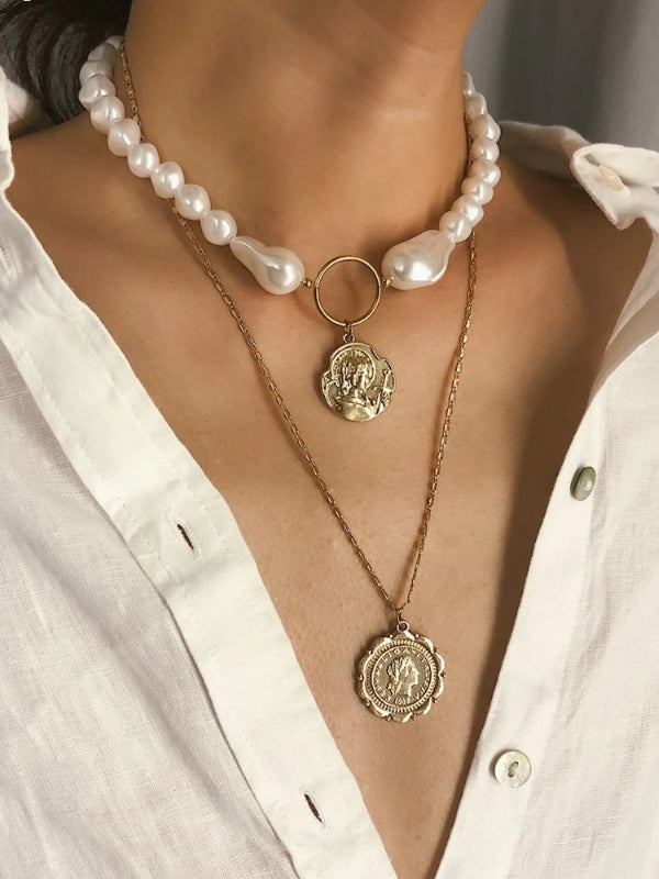 Saint Pearl Necklace