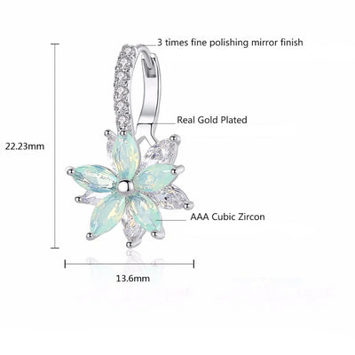Ice Flower Earring