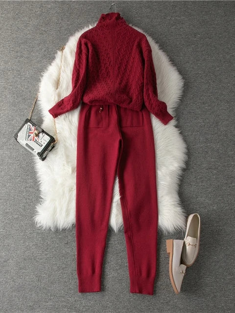 Jenna Knitted Suit