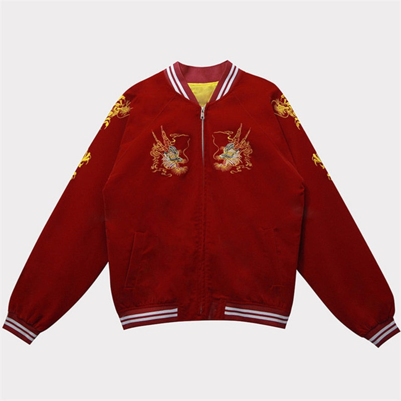 Dragon Of Fortune Bomber Jacket