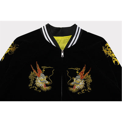 Dragon Of Fortune Bomber Jacket