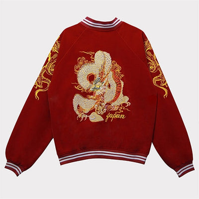 Dragon Of Fortune Bomber Jacket