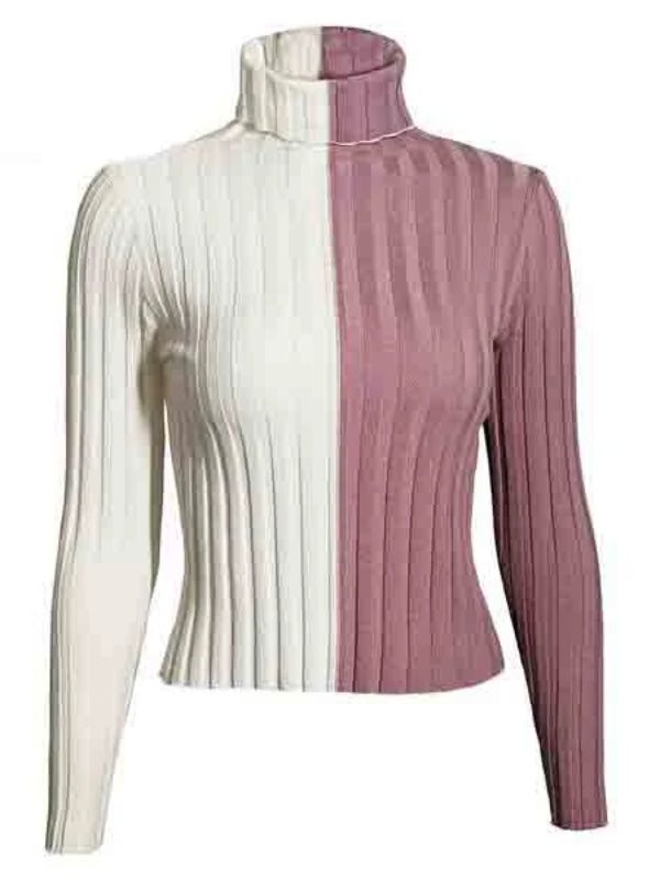 White or Pink Sweater