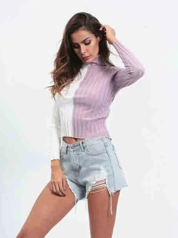 White or Pink Sweater