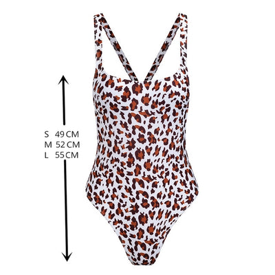 White Leopard Swimsuit