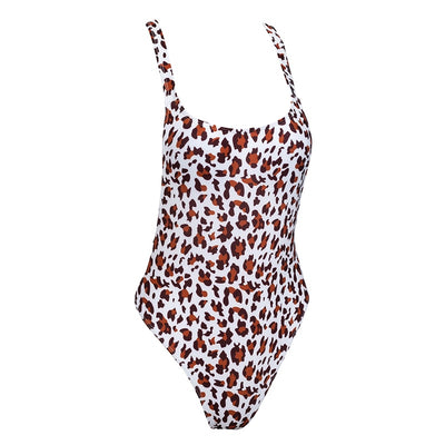 White Leopard Swimsuit