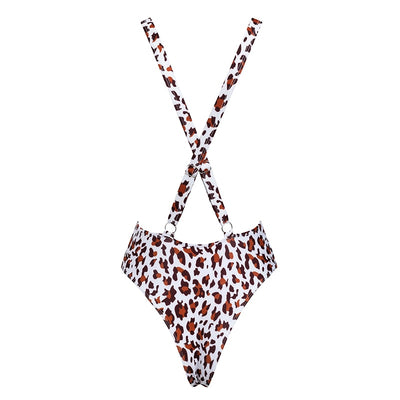 White Leopard Swimsuit
