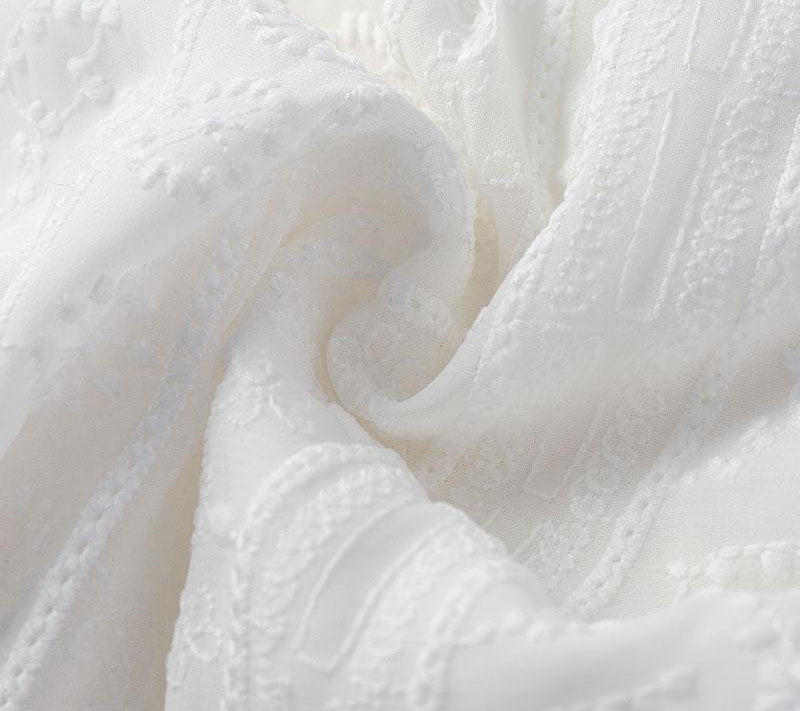 White Lace Summer Dress